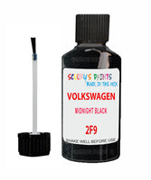 Paint For VOLKSWAGEN Amarok MIDNIGHT BLACK Black 2F9 Touch Up Scratch Stone Chip Kit