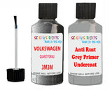 VOLKSWAGEN Touareg QUARZITGRAU Silver/Grey 3M3M Anti Rust Primer Undercoat