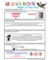 Instructions for Use VOLKSWAGEN ID.3 SILVER GLOSSY Silver/Grey LT08