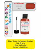 Paint For Vw Transporter Sundown Orange Code Lb2A Car Touch Up Paint