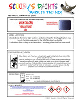 Instructions for Use VOLKSWAGEN Polo VIBRANT VIOLET Purple/Violet LA4B