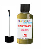 Paint For VOLKSWAGEN Taigo VISUAL GREEN Green LD6J Touch Up Scratch Stone Chip Kit