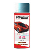 Aerosol Spray Paint For Volvo Other Models Ljusbla/Light Blue Colour Code 111-1