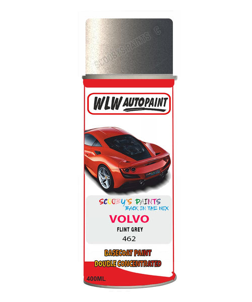 Aerosol Spray Paint For Volvo S40 Flint Grey Colour Code 462