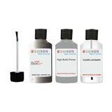 volkswagen golf pewter grey code la7y Scratch score repair paint 1990 1994