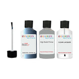 volkswagen golf steel blue code lb5t Scratch score repair paint 1991 2009