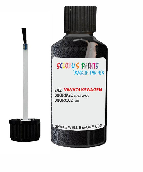 volkswagen golf r32 black magic code lc9z touch up paint 1993 2015 Scratch Stone Chip Repair 