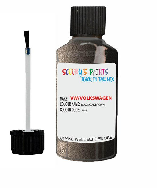 volkswagen passat cc black oak brown code lb8r touch up paint 2011 2018 Scratch Stone Chip Repair 
