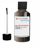 volkswagen touareg black oak brown code lb8r touch up paint 2011 2018 Scratch Stone Chip Repair 