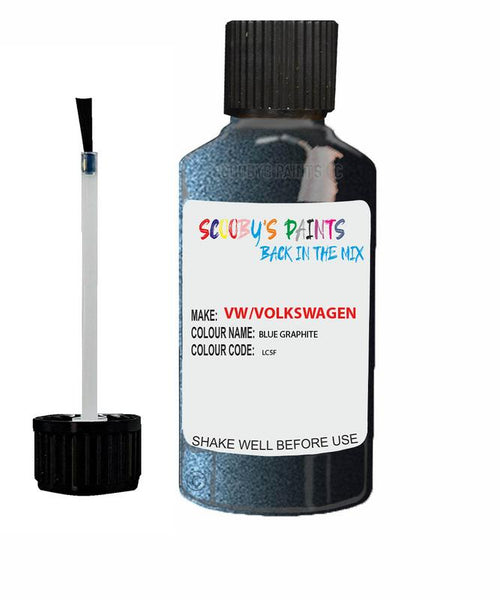 volkswagen jetta blue graphite code lc5f touch up paint 2003 2014 Scratch Stone Chip Repair 