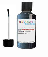 volkswagen passat blue graphite code lc5f touch up paint 2003 2014 Scratch Stone Chip Repair 