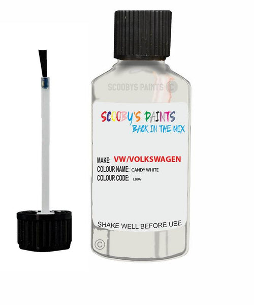 volkswagen passat cc candy white code lb9a touch up paint 1993 2019 Scratch Stone Chip Repair 