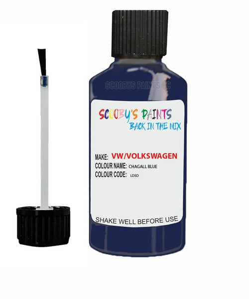volkswagen polo chagall blue code ld5d touch up paint 1994 2000 Scratch Stone Chip Repair 
