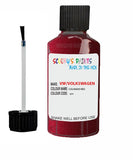 volkswagen touareg colorado red code lb3y touch up paint 1996 2007 Scratch Stone Chip Repair 