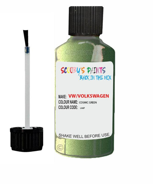 volkswagen golf cosmic green code la6p touch up paint 1997 2018 Scratch Stone Chip Repair 