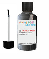 volkswagen touareg dark flint grey code lg7w touch up paint 2004 2016 Scratch Stone Chip Repair 