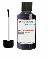 volkswagen golf dark purple code la4w touch up paint 2011 2015 Scratch Stone Chip Repair 
