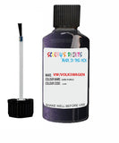 volkswagen golf cabrio dark purple code la4w touch up paint 2011 2015 Scratch Stone Chip Repair 