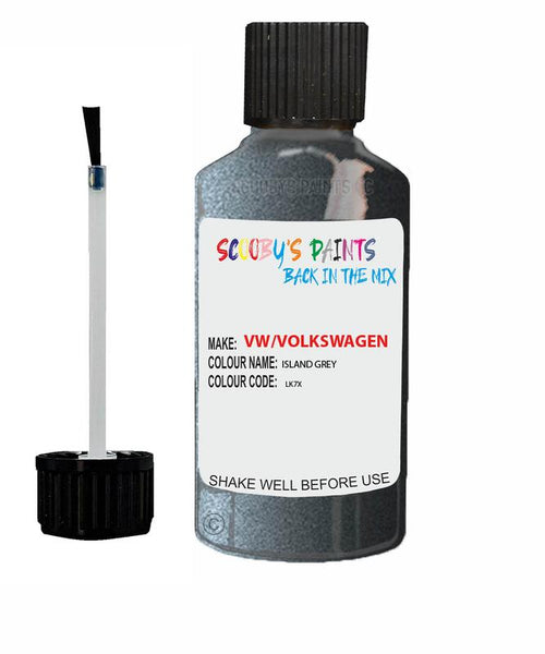 volkswagen passat cc island grey code lk7x touch up paint 2005 2015 Scratch Stone Chip Repair 