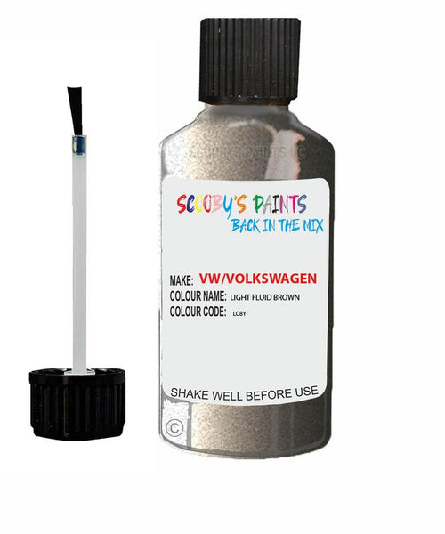 volkswagen passat cc light fluid brown code lc8y touch up paint 2008 2016 Scratch Stone Chip Repair 