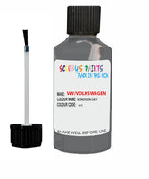 Paint For VOLKSWAGEN ID.4 MONDSTEIN GREY Silver/Grey LA7C Touch Up Scratch Stone Chip Kit