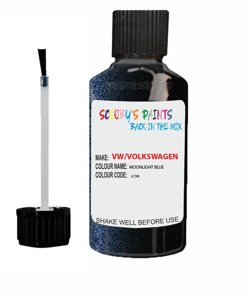 volkswagen passat cc moonlight blue code lc5m touch up paint 1990 2018 Scratch Stone Chip Repair 