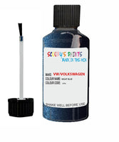 volkswagen passat cc night blue code lh5x touch up paint 2009 2019 Scratch Stone Chip Repair 