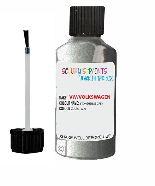 volkswagen jetta stonehenge grey code la7s touch up paint 2003 2006 Scratch Stone Chip Repair 