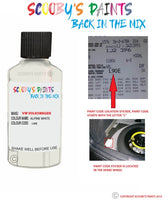 volkswagen golf alpine white code location sticker l90e touch up paint 1990 2001