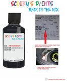 volkswagen passat variant anthrazit black code location sticker l190 touch up paint 2002 2017