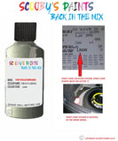 volkswagen transporter fresco green code location sticker la6w touch up paint 2000 2011