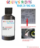 volkswagen touareg galapagos code location sticker l7rm touch up paint 2006 2015