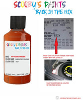 volkswagen jetta habanero orange code location sticker lb2y touch up paint 2014 2019