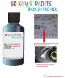 volkswagen passat variant harvard blue code location sticker lb5j touch up paint 2014 2018