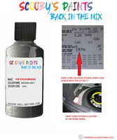 volkswagen touran indium grey code location sticker lr7h touch up paint 2011 2019