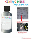 volkswagen passat variant iron grey code location sticker lc7z touch up paint 2008 2014