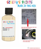 volkswagen passat cc ivory code location sticker l115 touch up paint 1990 2019