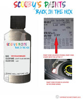 volkswagen passat cc light fluid brown code location sticker lc8y touch up paint 2008 2016