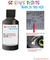 volkswagen passat cc mocca brown code location sticker lc8z touch up paint 2005 2014