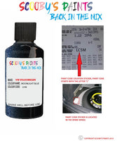 volkswagen passat cc moonlight blue code location sticker lc5m touch up paint 1990 2018
