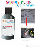 volkswagen touareg offroad grey code location sticker ld7u touch up paint 2002 2011