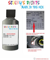 volkswagen jetta sage green code location sticker la6q touch up paint 2003 2019