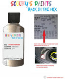 volkswagen touareg sand gold code location sticker lc1y touch up paint 2014 2018