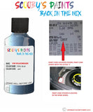 volkswagen golf steel blue code location sticker lb5t touch up paint 1991 2009