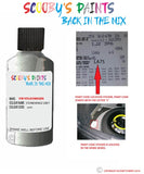 volkswagen jetta stonehenge grey code location sticker la7s touch up paint 2003 2006