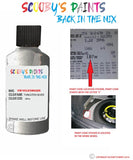volkswagen touareg tungsten silver code location sticker lb7w touch up paint 2010 2019