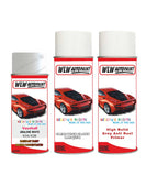 vauxhall mokka abalone white aerosol spray car paint clear lacquer 42a 42b 486b With primer anti rust undercoat protection