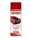 spray paint aerosol basecoat chip repair panel body shop dent refinish vauxhall mokka absolute red 