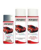vauxhall tigra air blue aerosol spray car paint clear lacquer 20p 21c 4mu With primer anti rust undercoat protection
