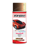 spray paint aerosol basecoat chip repair panel body shop dent refinish vauxhall mokka amaretto 